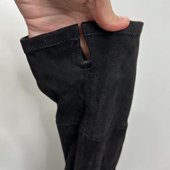 Over the Knee Boots Womens Square Toe Block Heel Size 6.5 - Picture 6 of 9